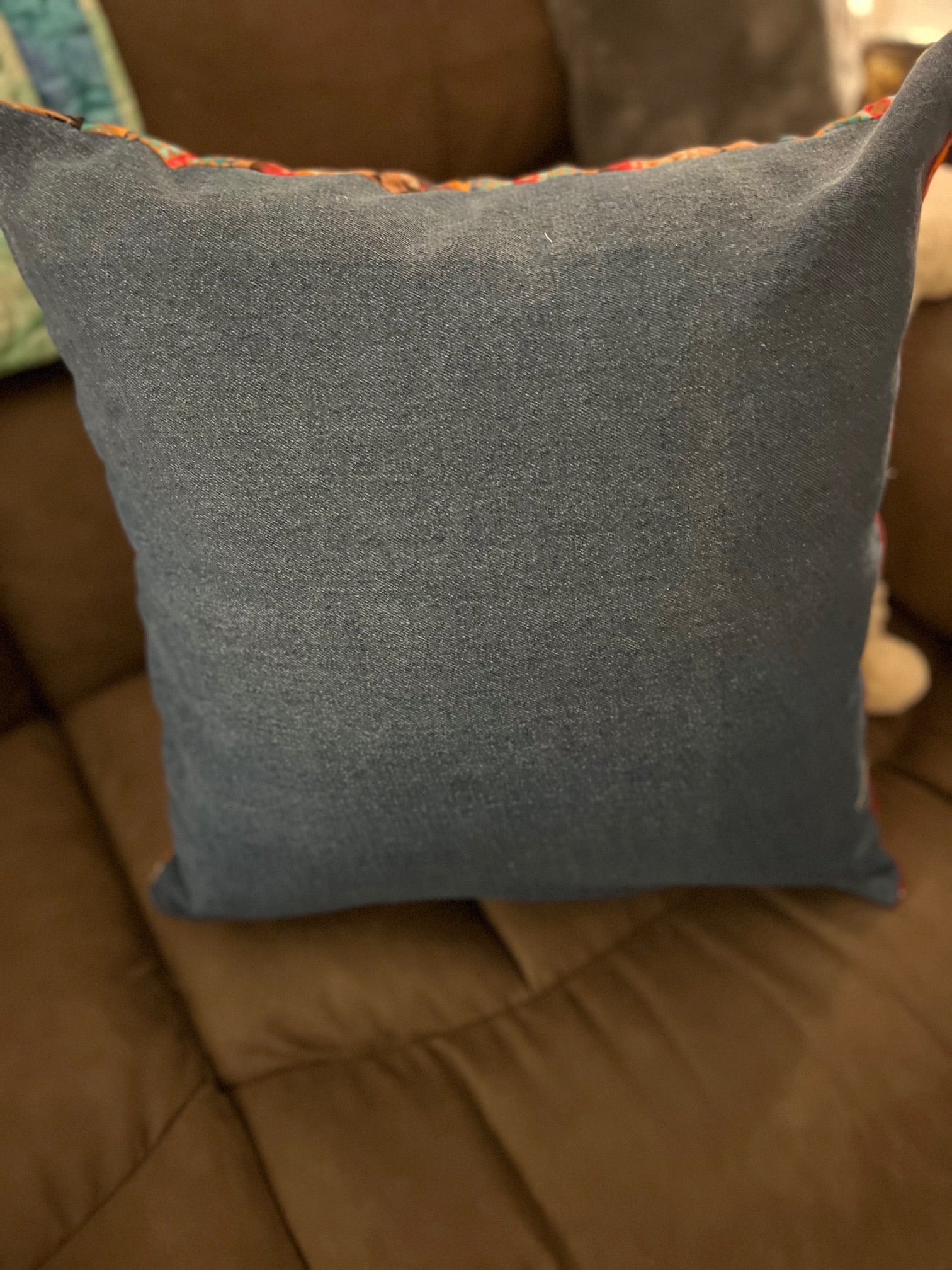 Copy of Feathers and Floral Western Style Pillow 18 inch Covers CedarHill Country Market