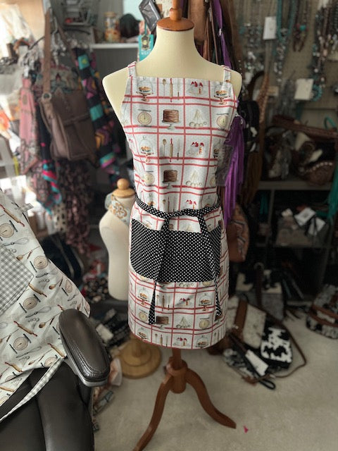 Western Inspired Handmade Kitchen Aprons - One size fits Cedar Hill Country Market