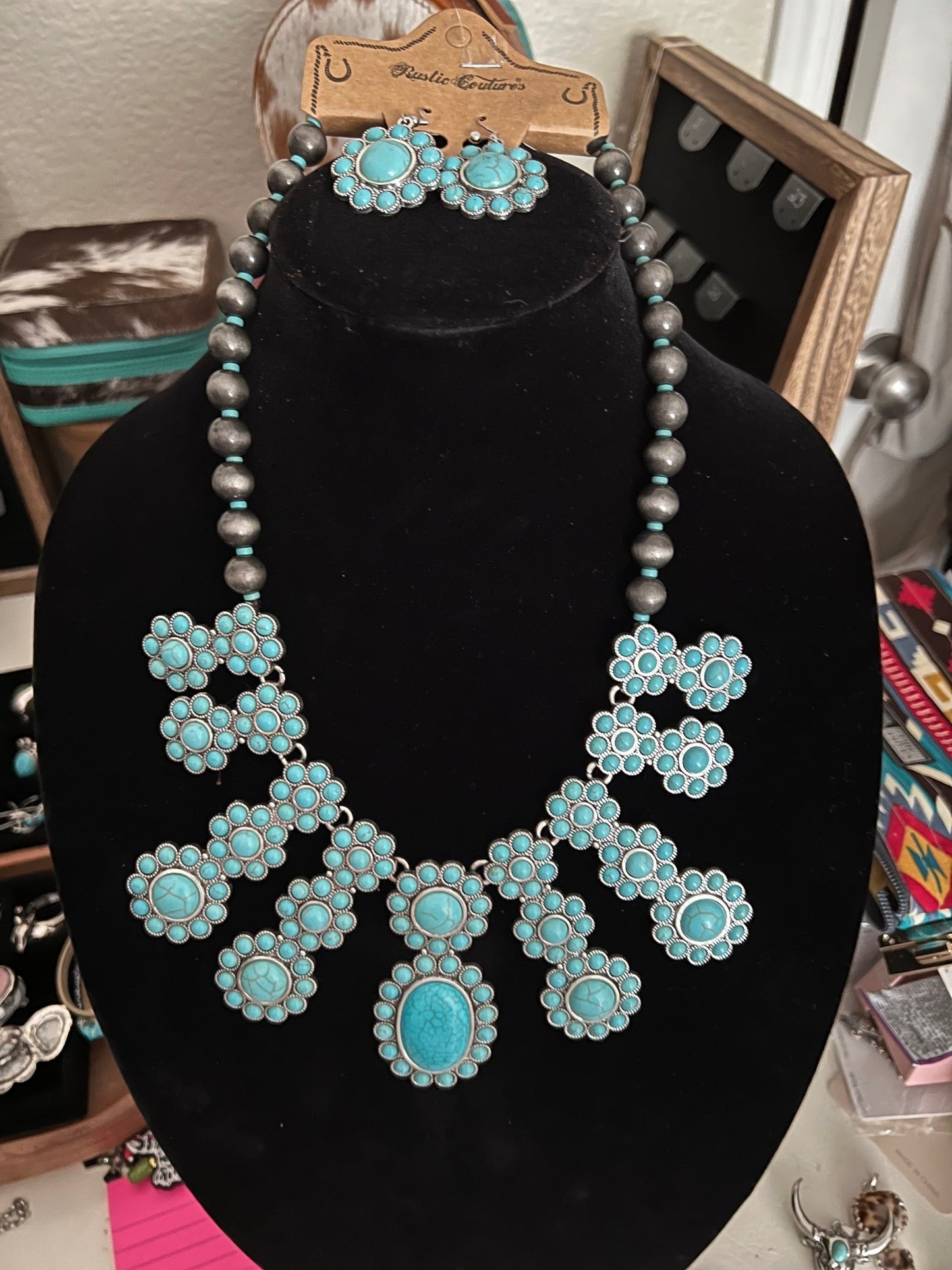 Western Bohemian Necklace Set Cedar Hill Country Market