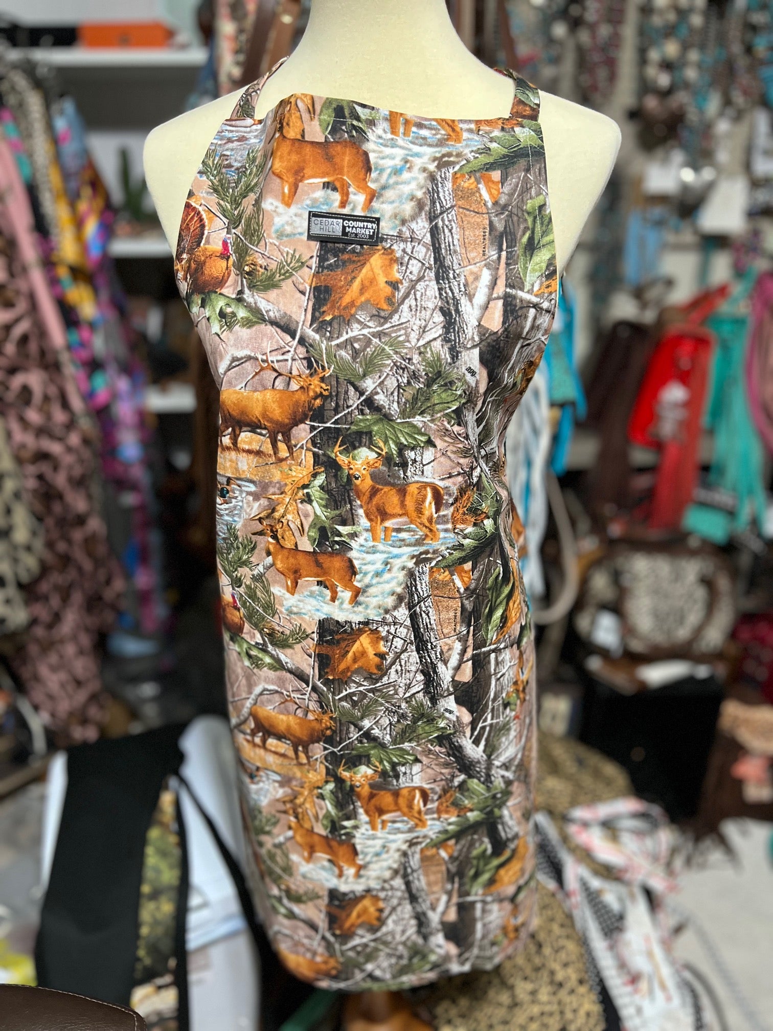 Western Inspired Handmade Kitchen Aprons - One size fits Cedar Hill Country Market