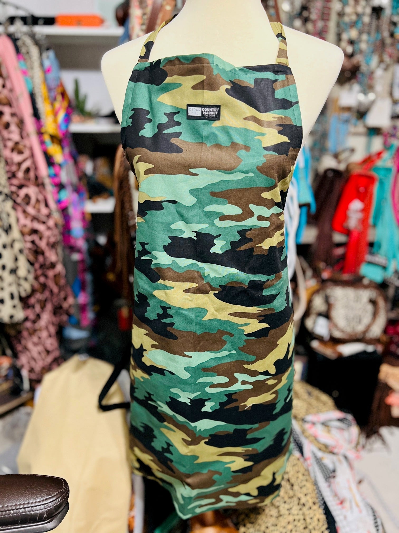 Western Inspired Handmade Kitchen Aprons - One size fits Cedar Hill Country Market