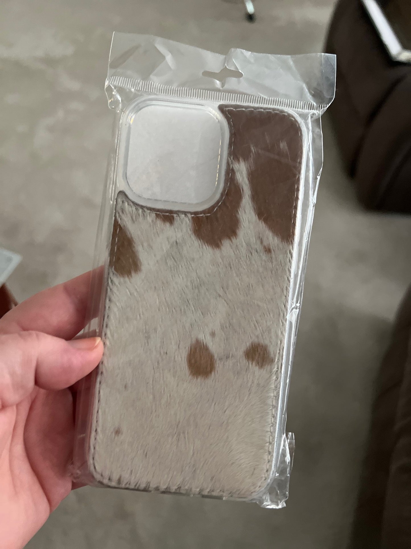 Cowhide IPHONE 16 PRO MAX Phone Cases - by Western Linens Cedar Hill Country Market