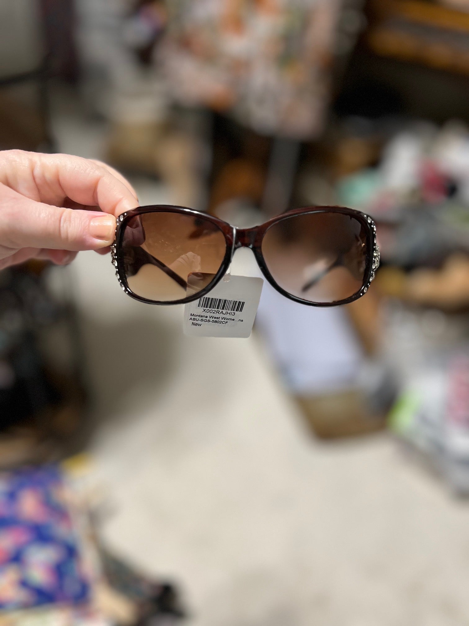 Brown Montana West Sunglasses Cedar Hill Country Market