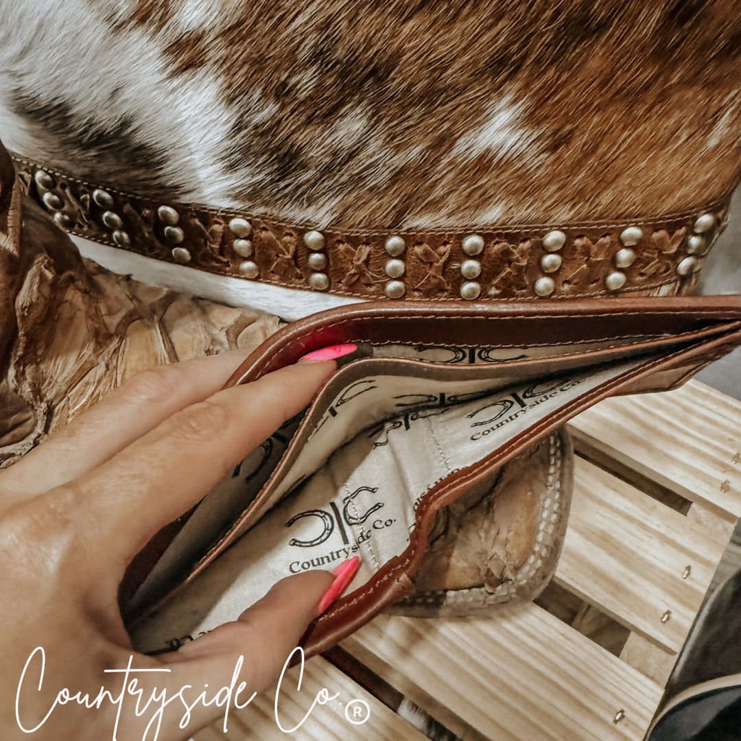 Longhorn Edition The Westin Cowhide Men's Wallet Countryside Co.