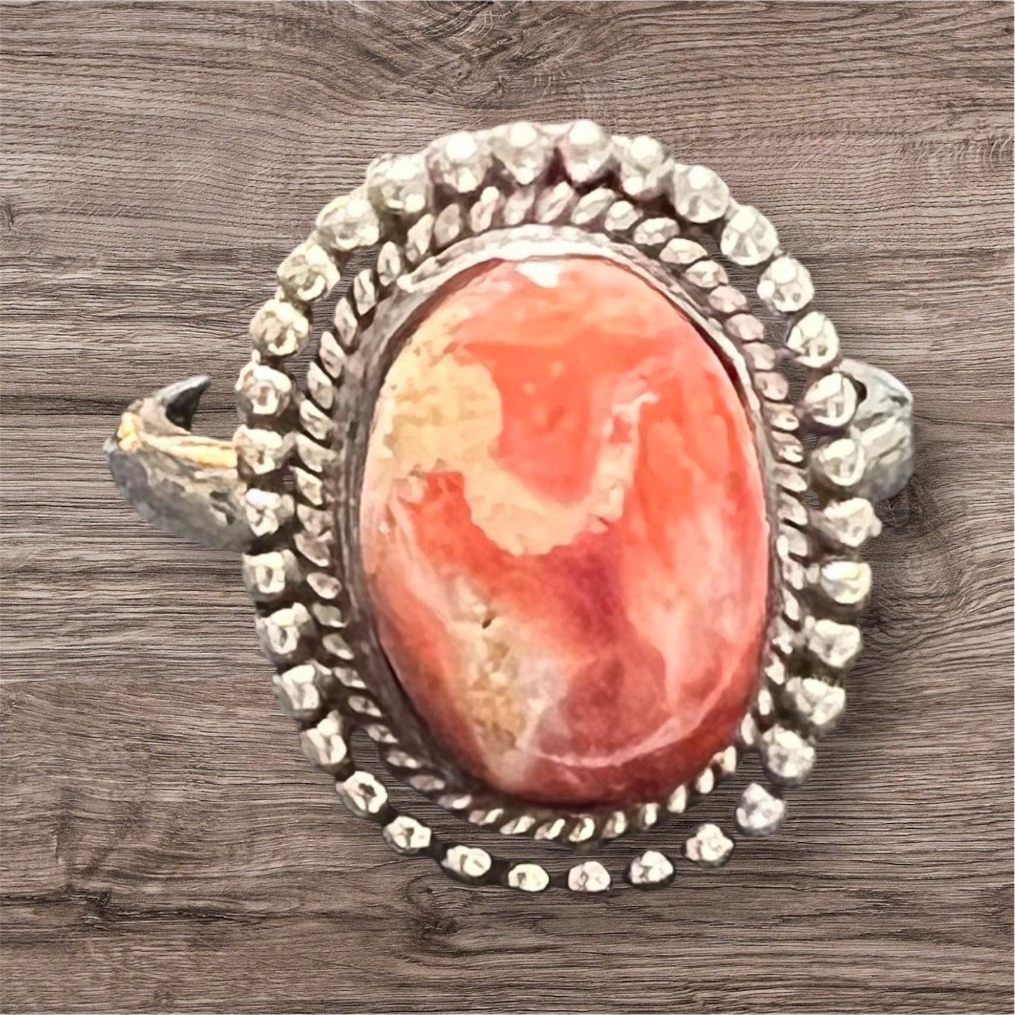 Genuine Jasper Sterling Silver Ring Cedar Hill Country Market