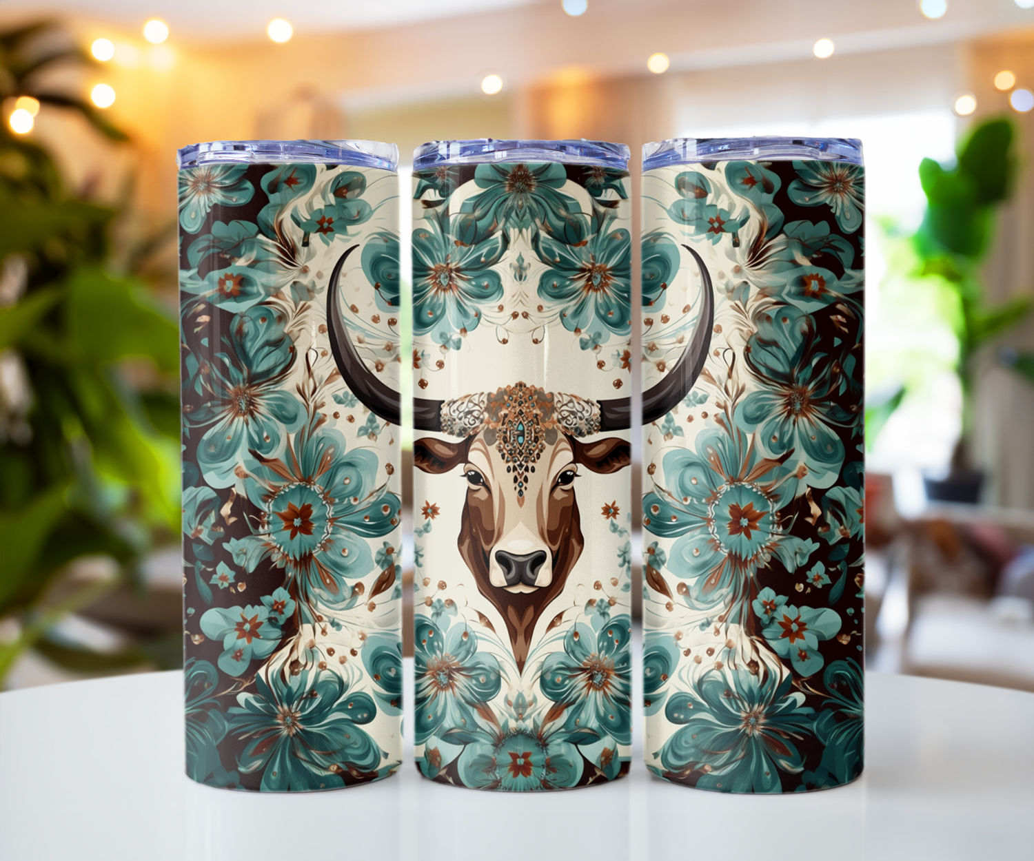 Copy of Western Themed 20oz Skinny Tumblers Part3 Cedar Hill Country Market