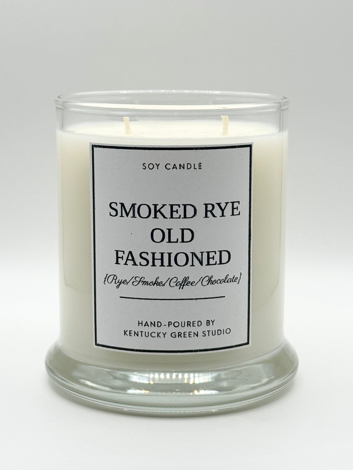 Smoked Rye Old Fashioned Soy Candle Kentucky Green Studio
