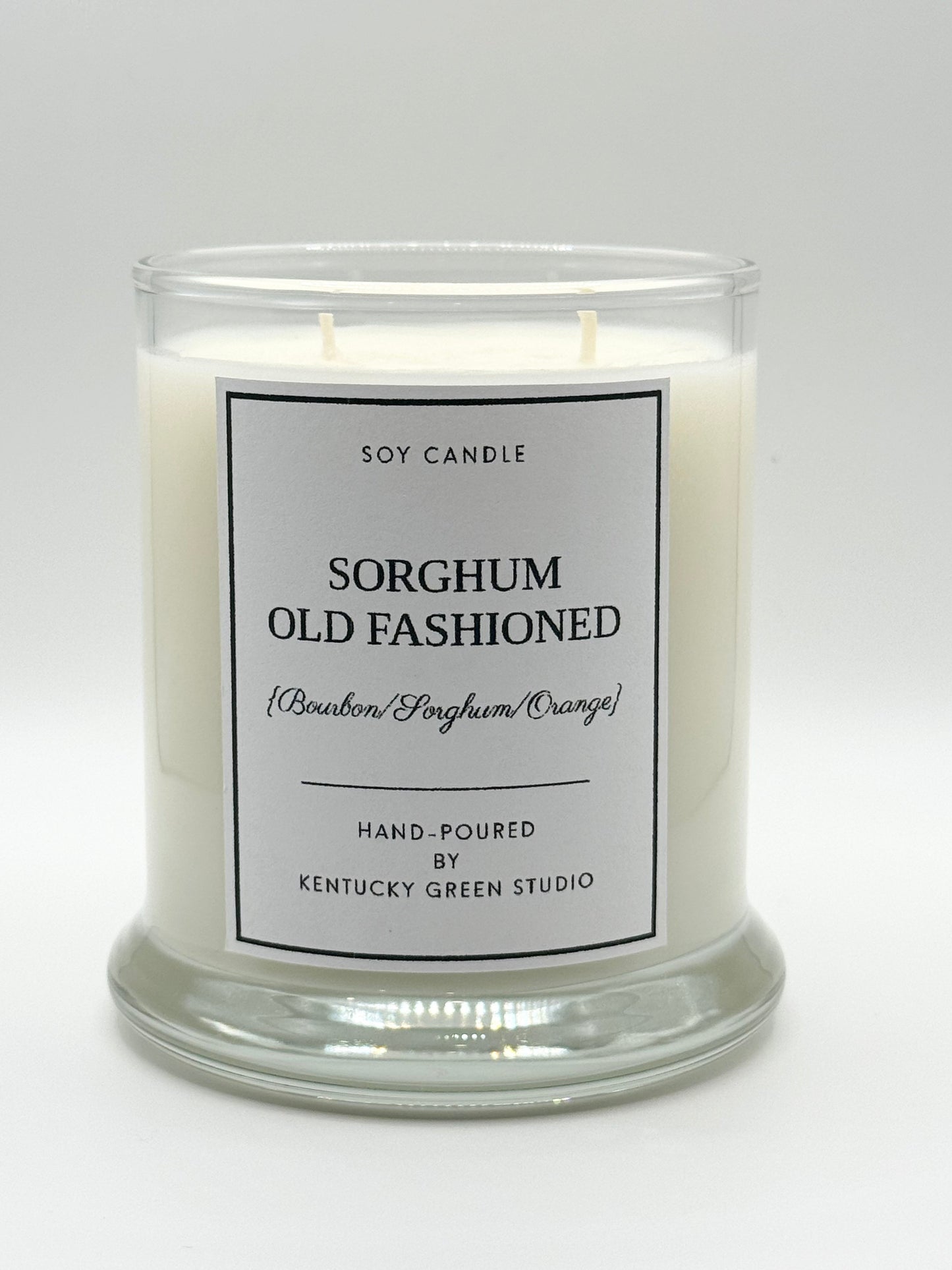 Sorghum Old Fashioned Soy Candle Kentucky Green Studio