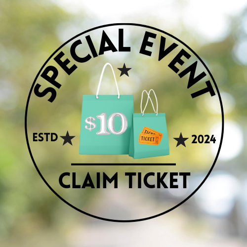 SPECIAL EVENT TICKET - SHOPPING CART Cedar Hill Country Market