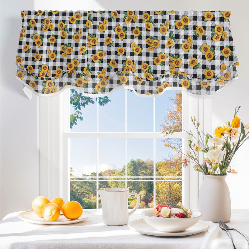 Western Themed Curtain Valance Cedar Hill Country Market