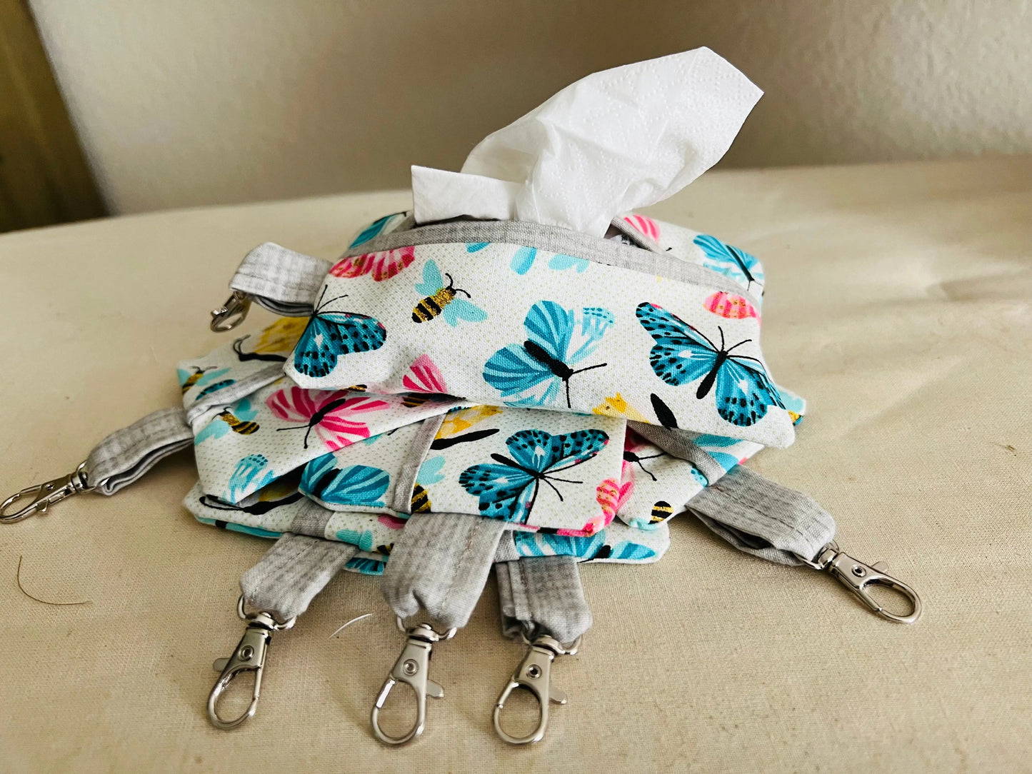 Travel Size Kleenex/Tissue Case Carry On Cedar Hill Country Market