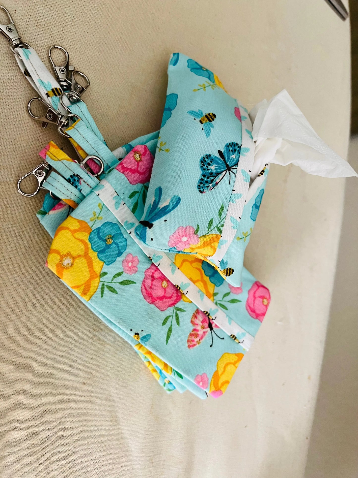 Travel Size Kleenex/Tissue Case Carry On Cedar Hill Country Market