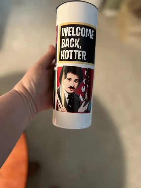 Welcome Back Kotter TV 1970 Vintage 20 oz Custom Tumbler CedarHill Country Market
