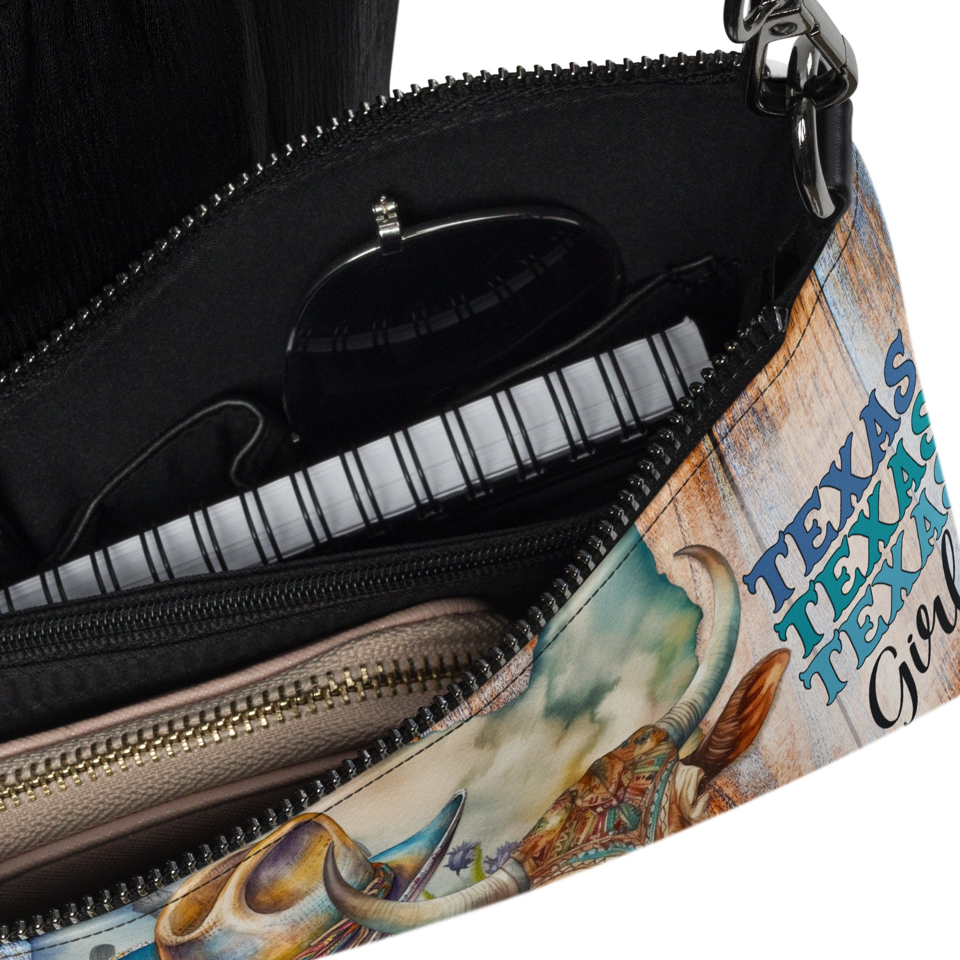 Texas Girl Bluebonnet Crossbody bag CedarHill Country Market