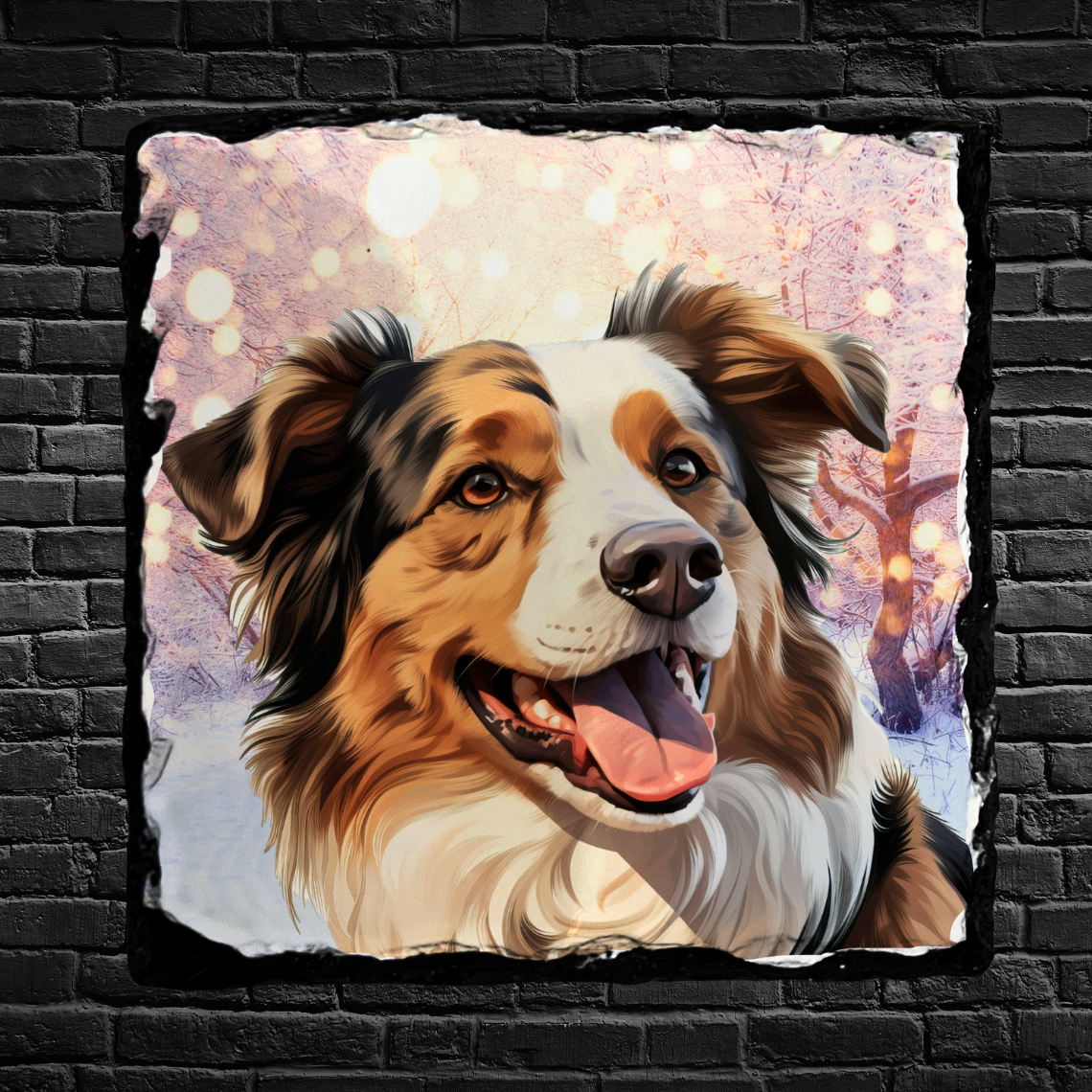 Pet Portrait Slate Cedar Hill Country Market