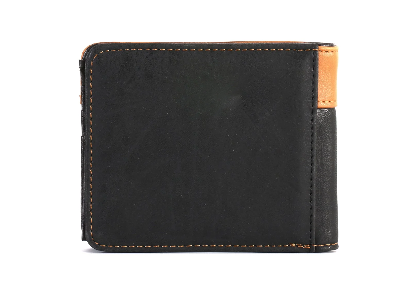 Embossed Vintage Floral Men's Bifold PU Leather Wallet Cedar Hill Country Market