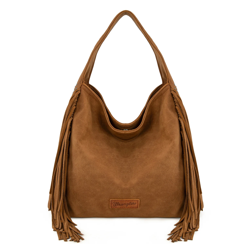 Fringe Studded Hobo Bag- Turquoise with Card Wallet No. 420 Cedar Hill Country Market