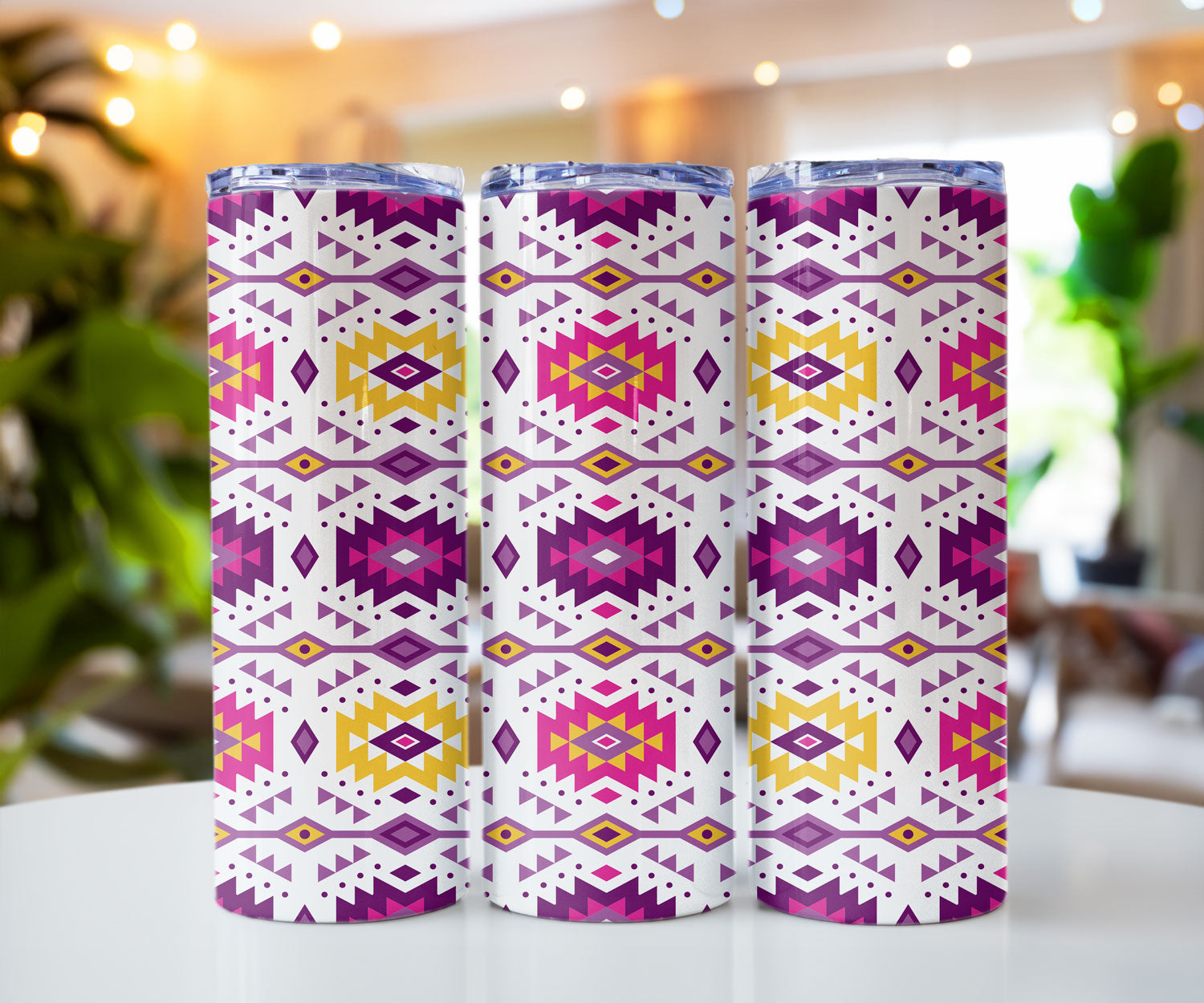 Southwest Style Stainless Steel Tumblers 20 oz Cedar Hill Country Market