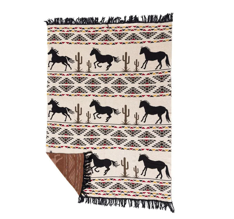 Chisholm Trail Throw 50 X 60 Cedar Hill Country Market