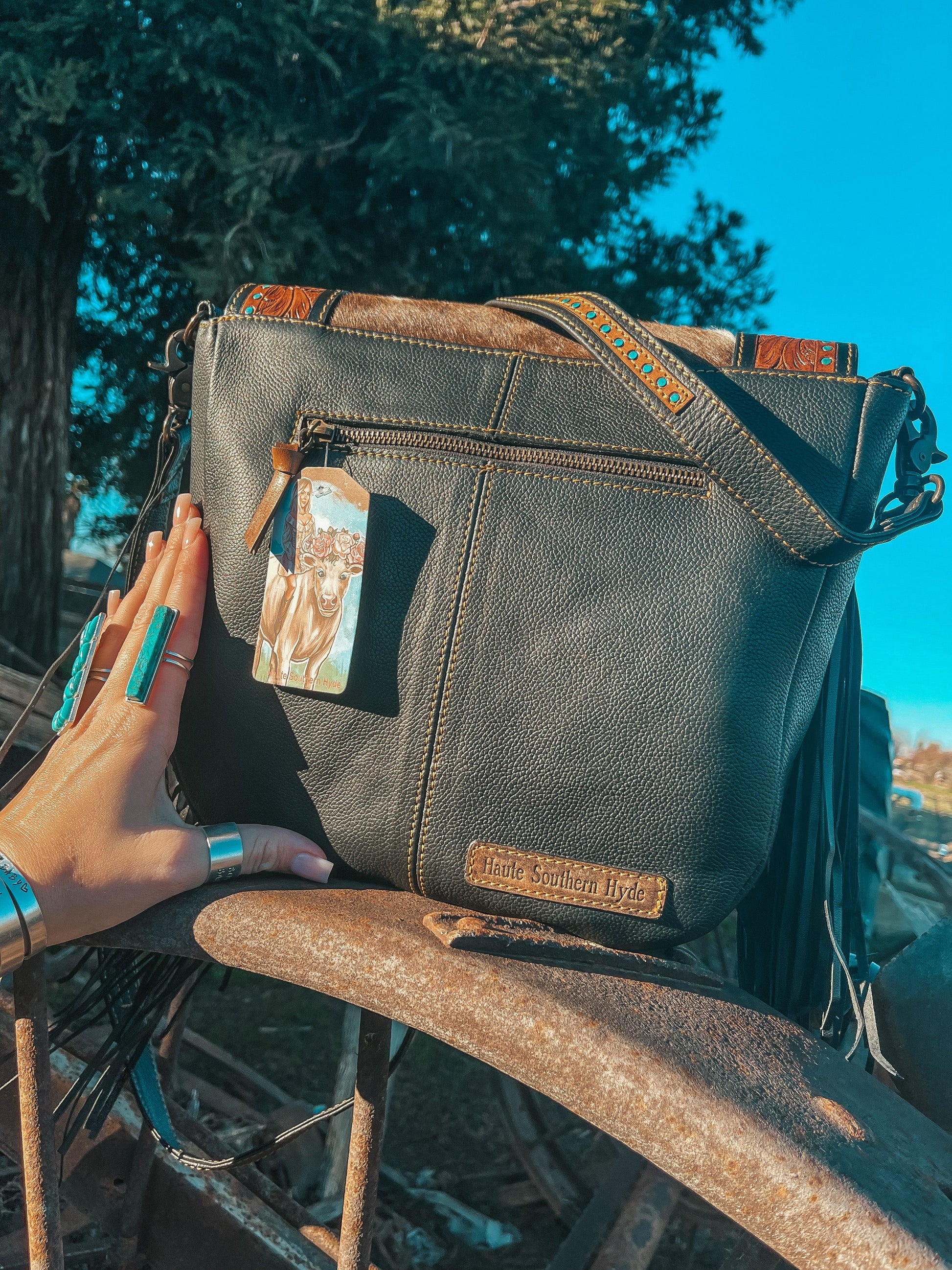 The Darlene Purse a Haute Southern Hyde by a Beth Marie Exclusive Haute Southern Hyde
