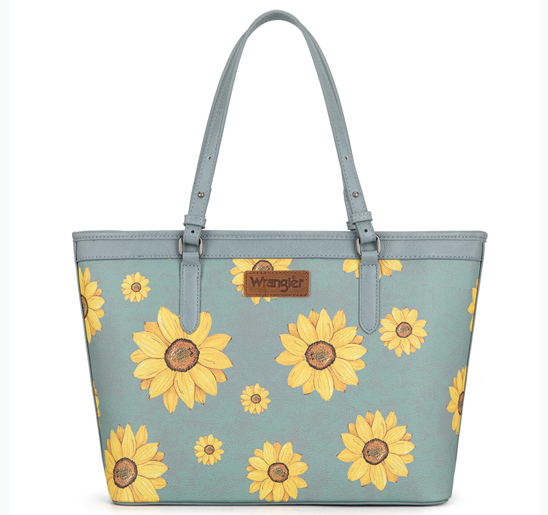 Wrangler Sunflower Print Tote Bag Cedar Hill Country Market