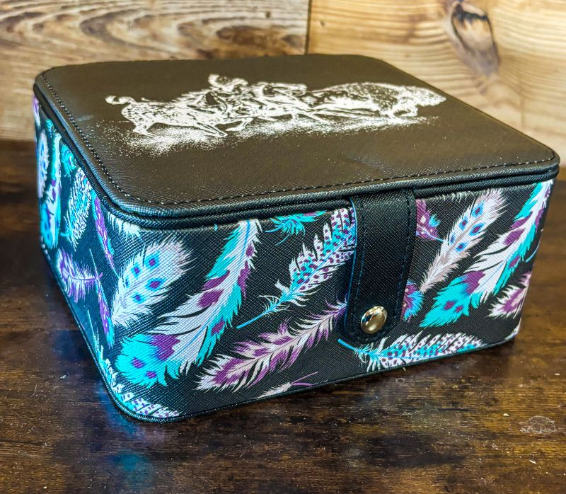 Western Inspired Jewelry Box - Multi Cedar Hill Country Market