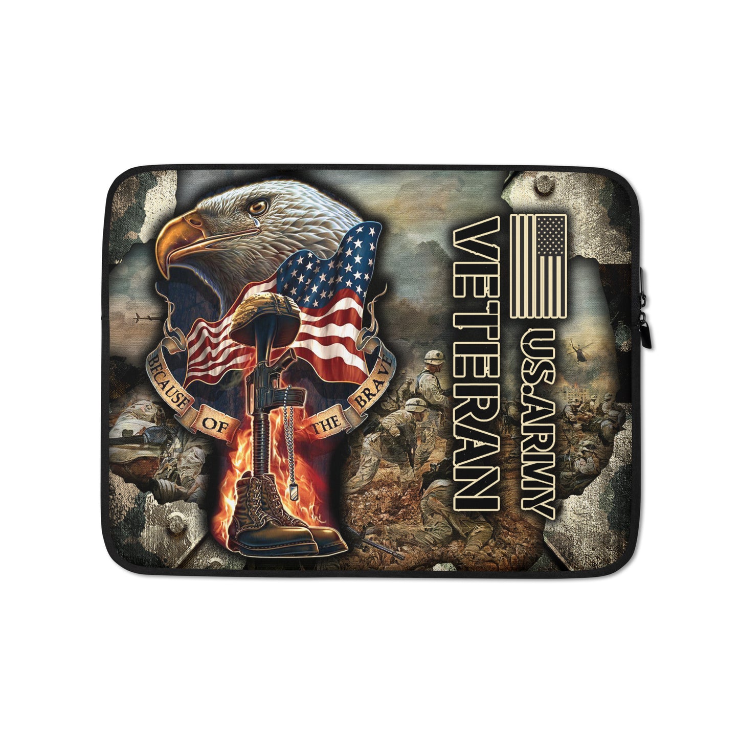 US Army Veteran Laptop Sleeve CedarHill Country Market