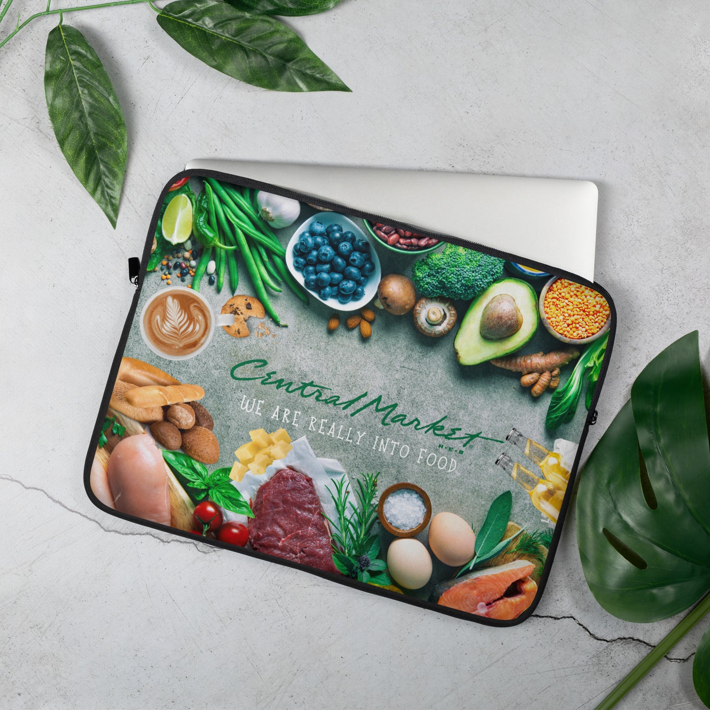 Central Market Laptop Sleeve CedarHill Country Market