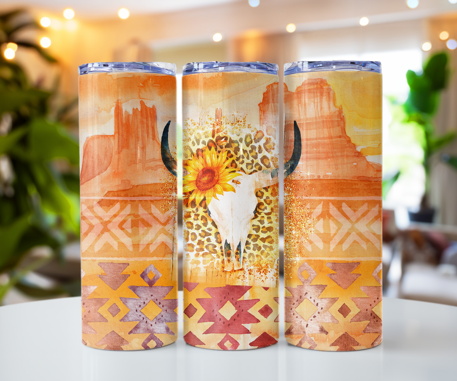 Western Themed 20oz Skinny Tumblers Part3 Cedar Hill Country Market