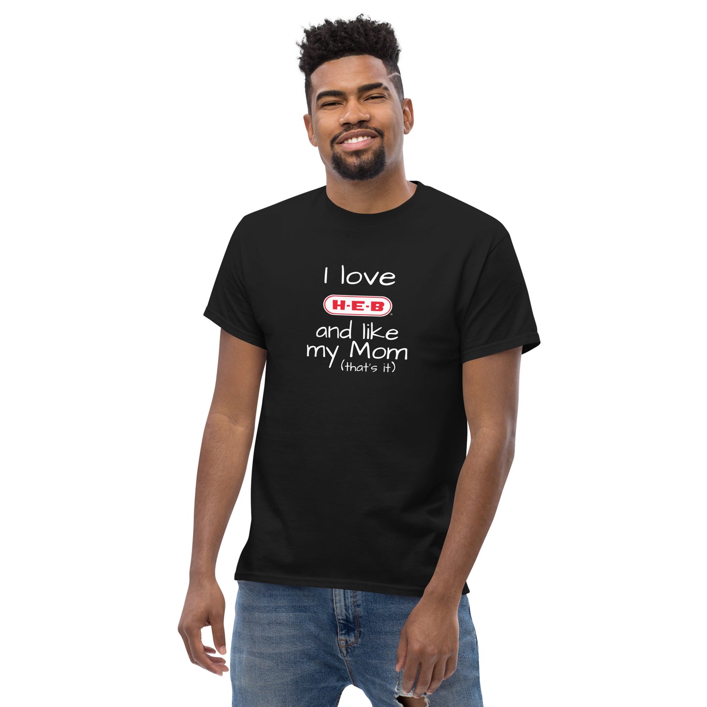 I love HEB Funny Men's classic tee CedarHill Country Market