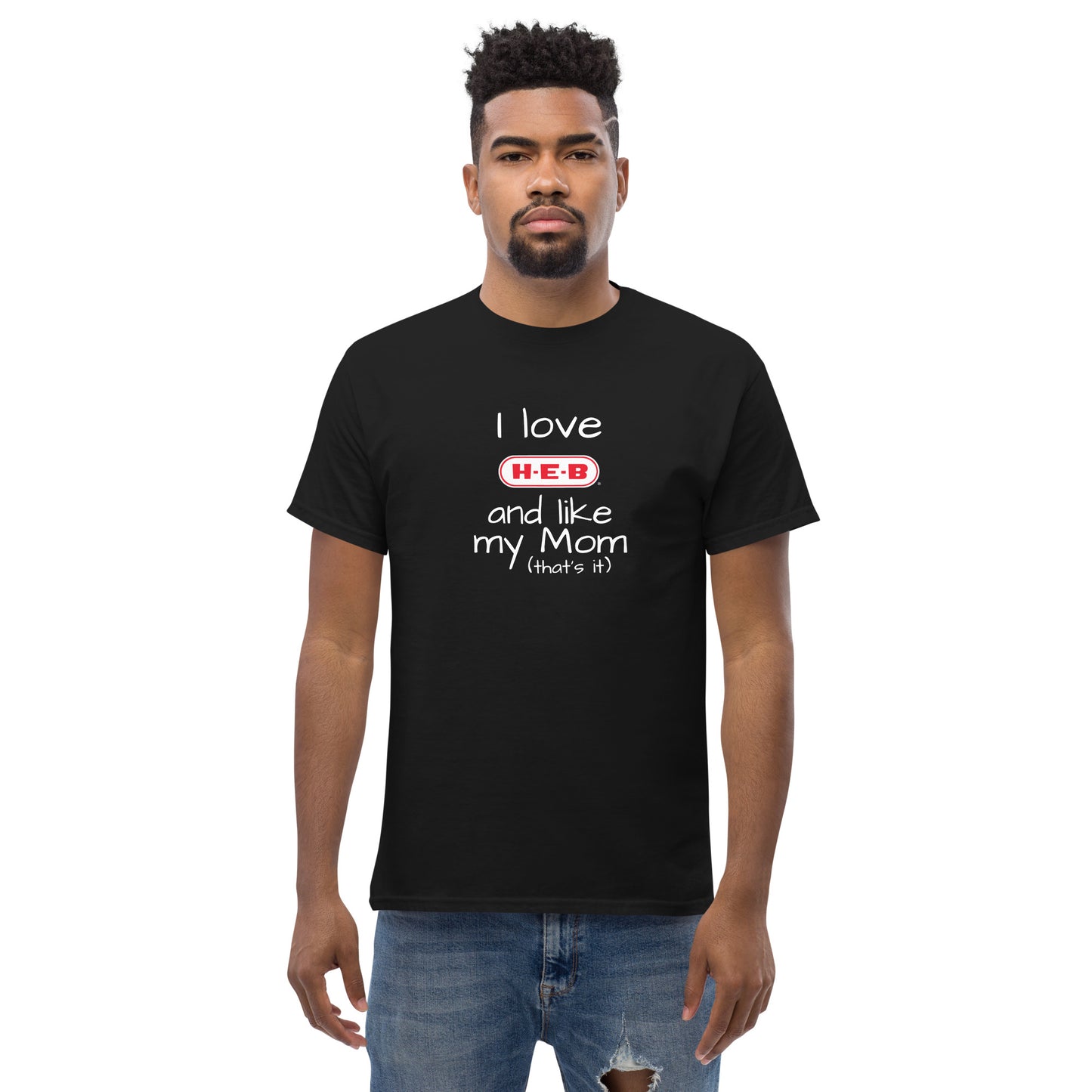 I love HEB Funny Men's classic tee CedarHill Country Market