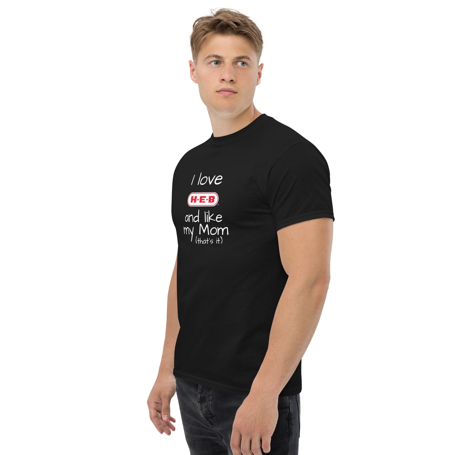 I love HEB Funny Men's classic tee CedarHill Country Market