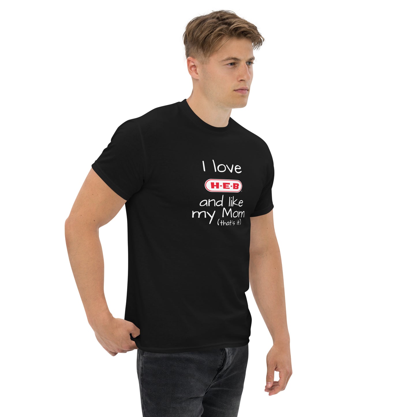 I love HEB Funny Men's classic tee CedarHill Country Market