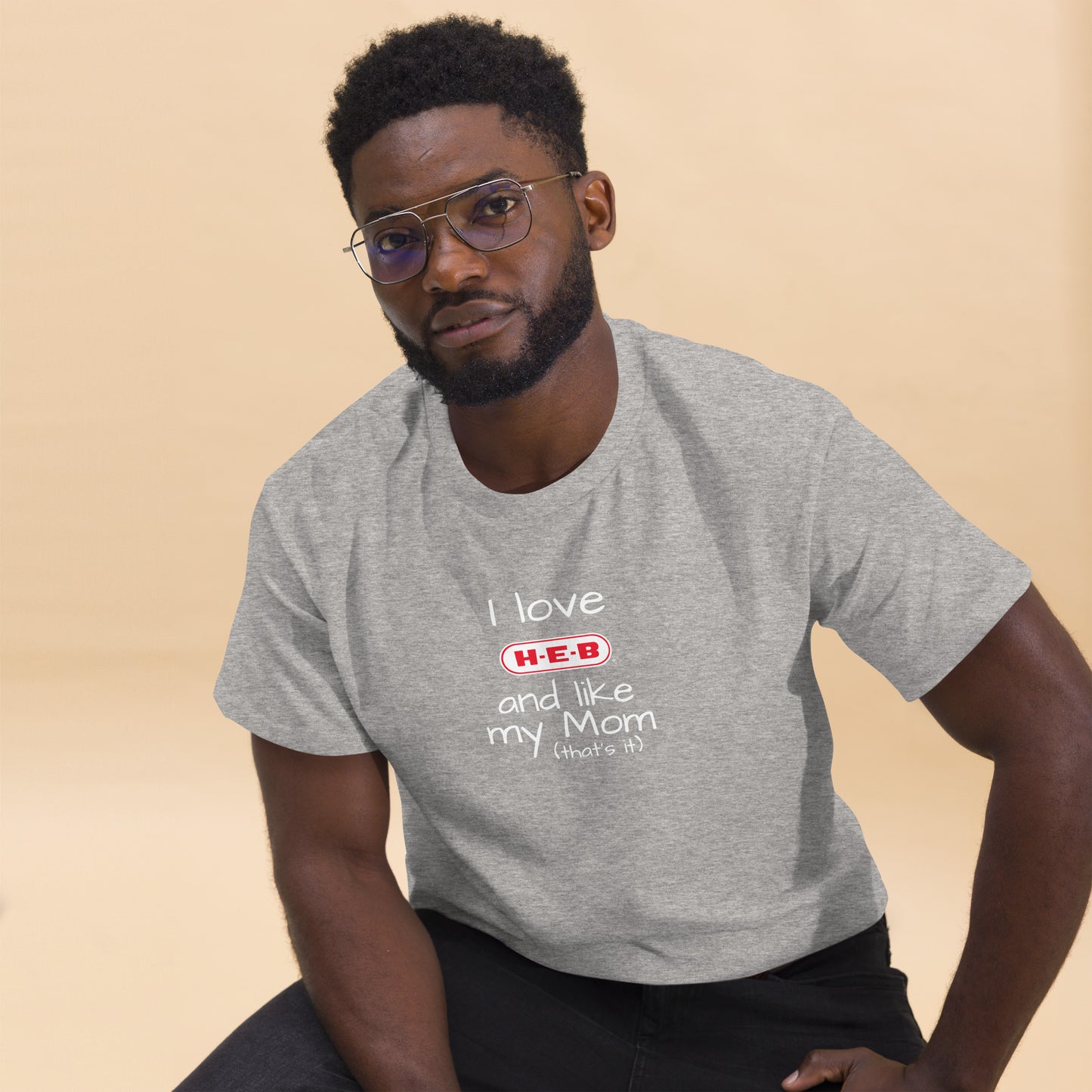 I love HEB Funny Men's classic tee CedarHill Country Market