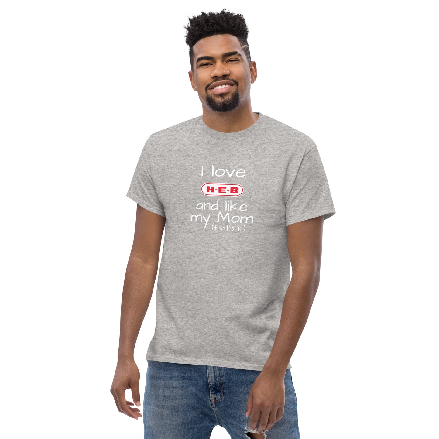 I love HEB Funny Men's classic tee CedarHill Country Market
