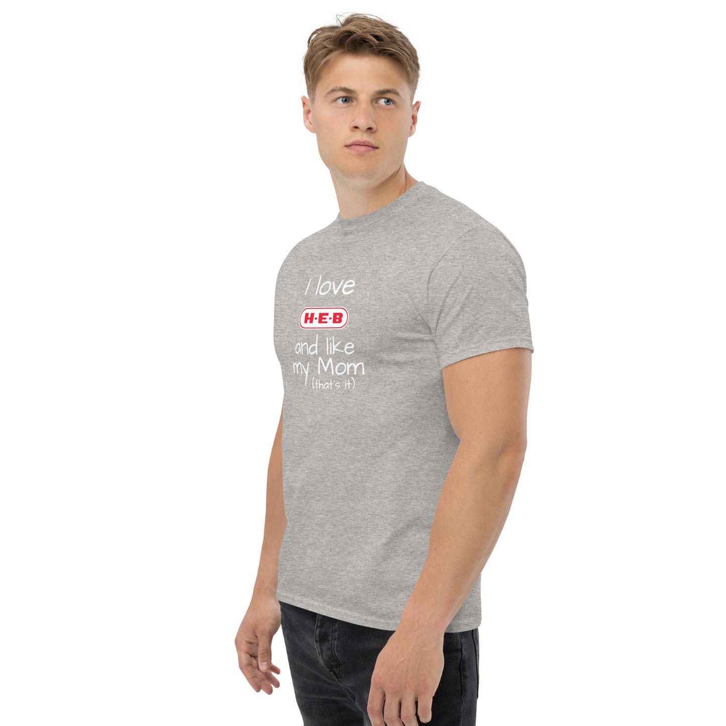 I love HEB Funny Men's classic tee CedarHill Country Market