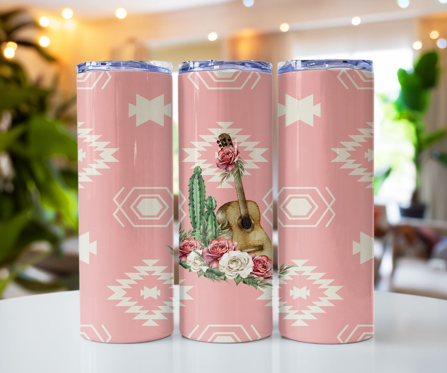 Southwest Style Stainless Steel Tumblers 20 oz Cedar Hill Country Market