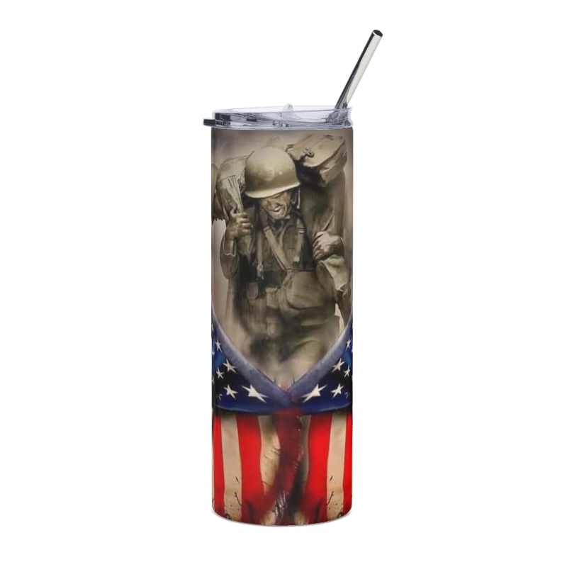 Never Leave anyone Behind Army Veteran Themed Tumbler CedarHill Country Market