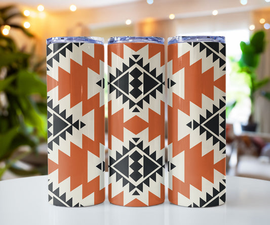 Western Aztec Stainless Steel Tumblers 20 oz CedarHill Country Market