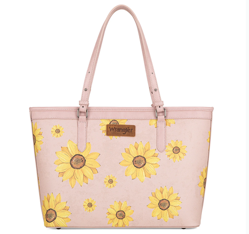 Wrangler Sunflower Print Tote Bag Cedar Hill Country Market