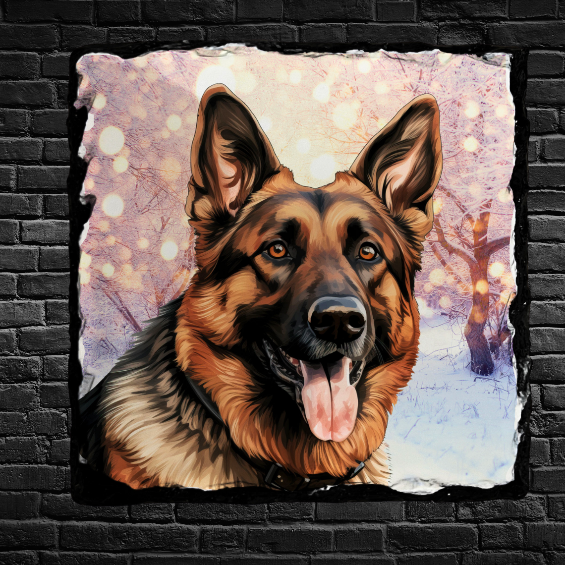 Pet Portrait Slate Cedar Hill Country Market