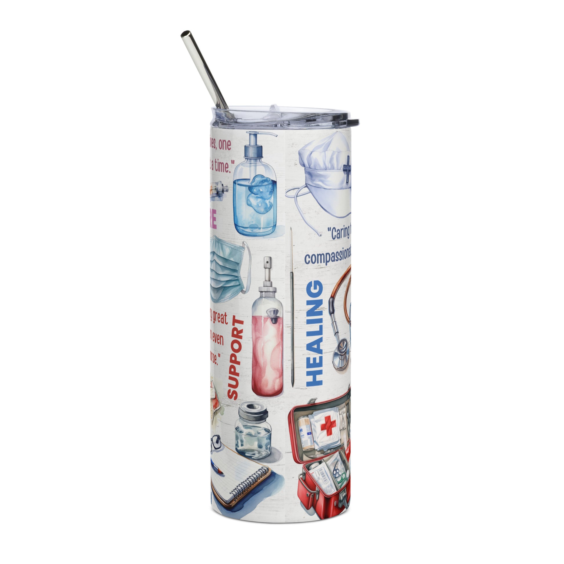 Nurse Life Lifestyle Stainless steel tumbler CedarHill Country Market