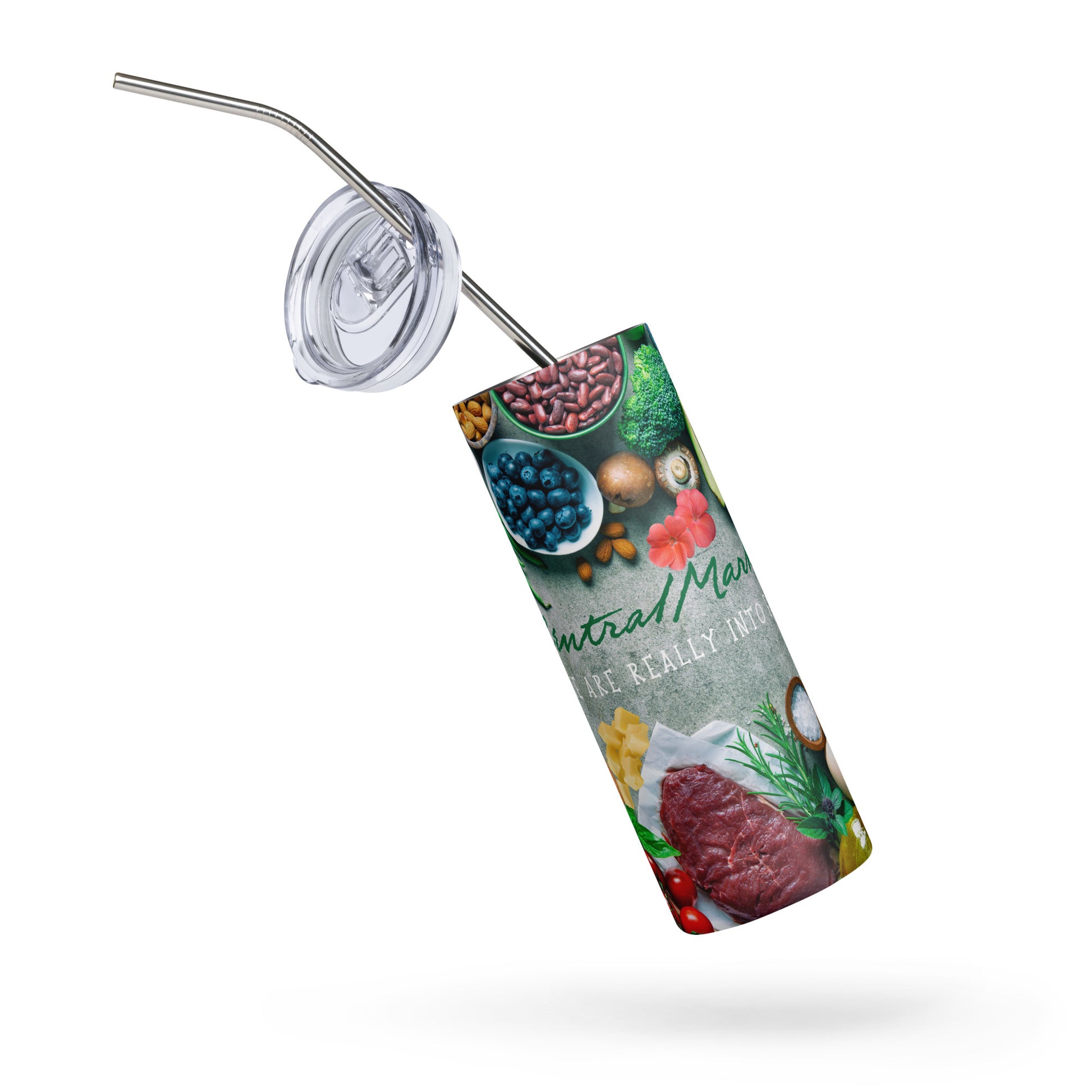 Central Market Stainless steel tumbler CedarHill Country Market