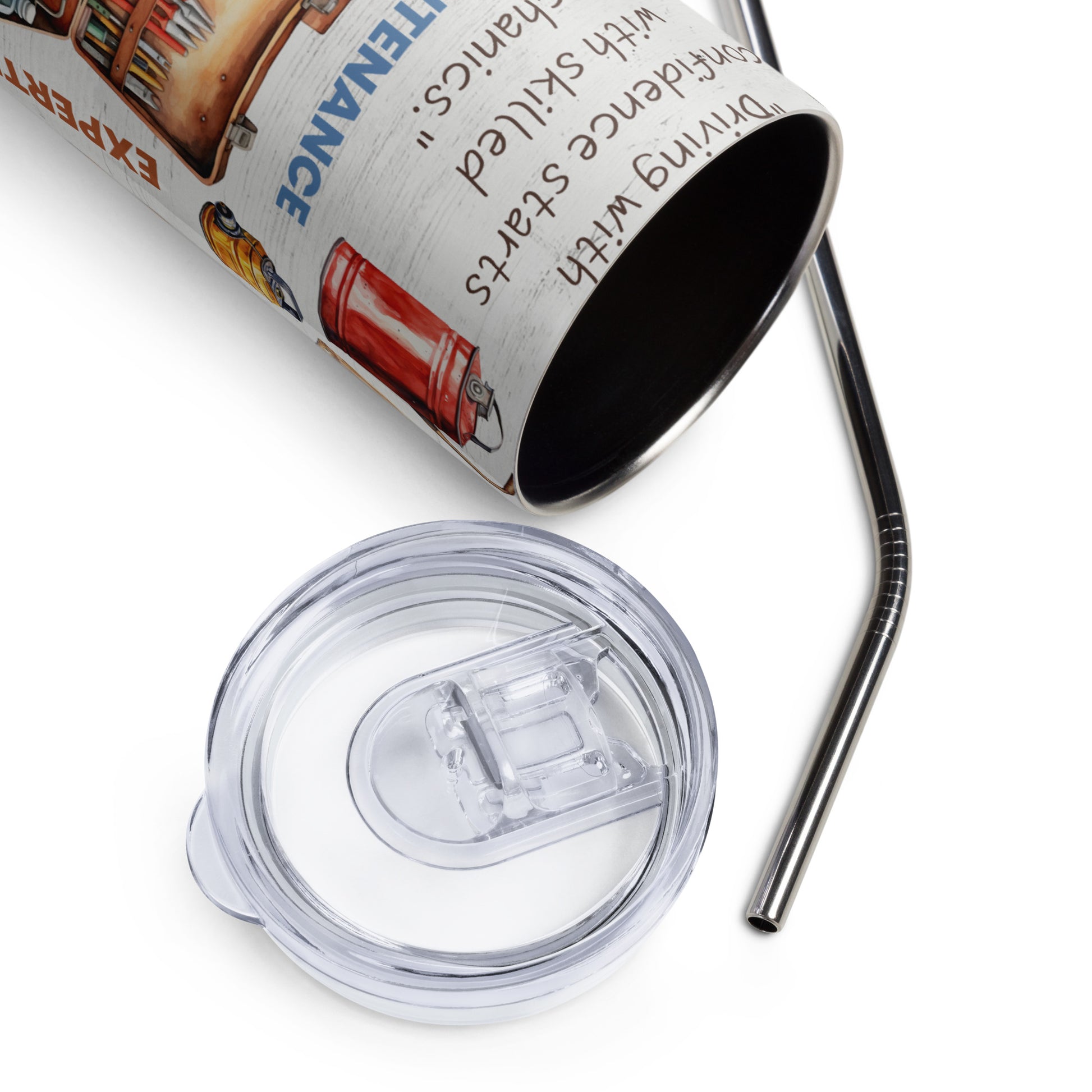 Mechanic Life Stainless steel tumbler CedarHill Country Market