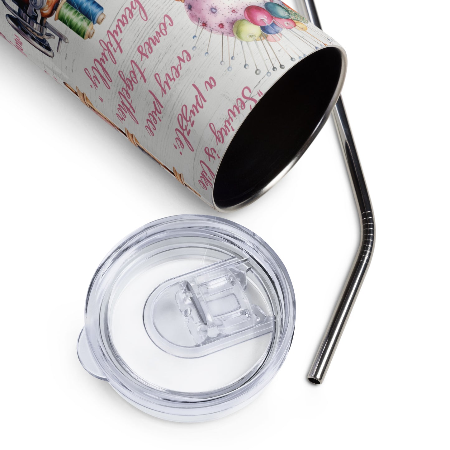 Sewing Life Stainless steel tumbler CedarHill Country Market