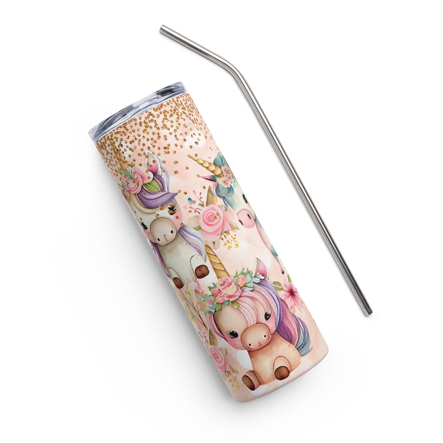 Unicorn Party Stainless steel tumbler CedarHill Country Market
