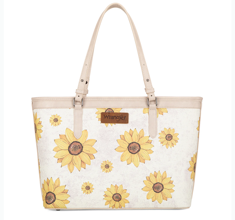 Wrangler Sunflower Print Tote Bag Cedar Hill Country Market