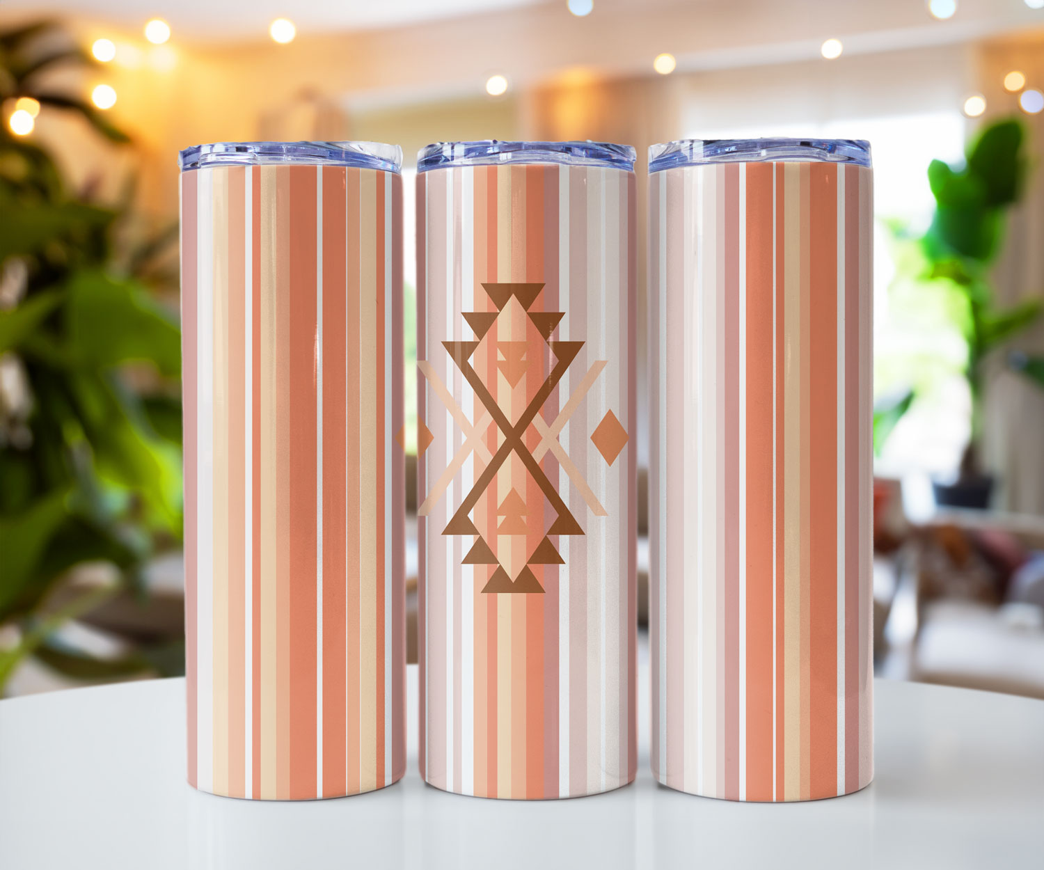 Southwest Style Stainless Steel Tumblers 20 oz Cedar Hill Country Market