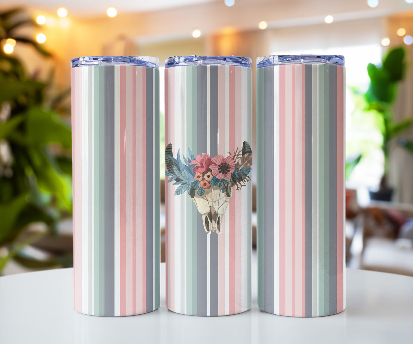 Southwest Style Stainless Steel Tumblers 20 oz Cedar Hill Country Market