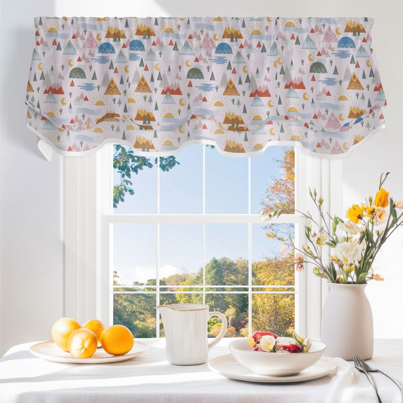 Western Themed Curtain Valance Cedar Hill Country Market